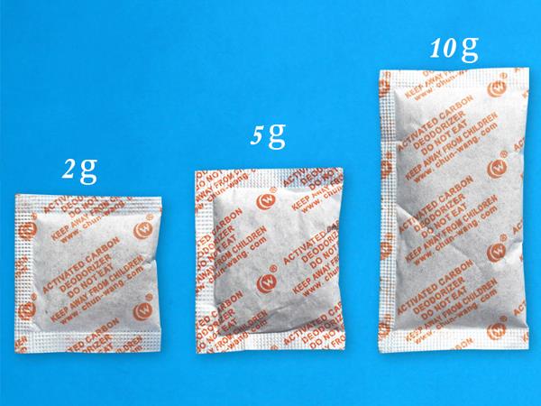 2g 5g 10g Activated Carbon Deodorant Bag