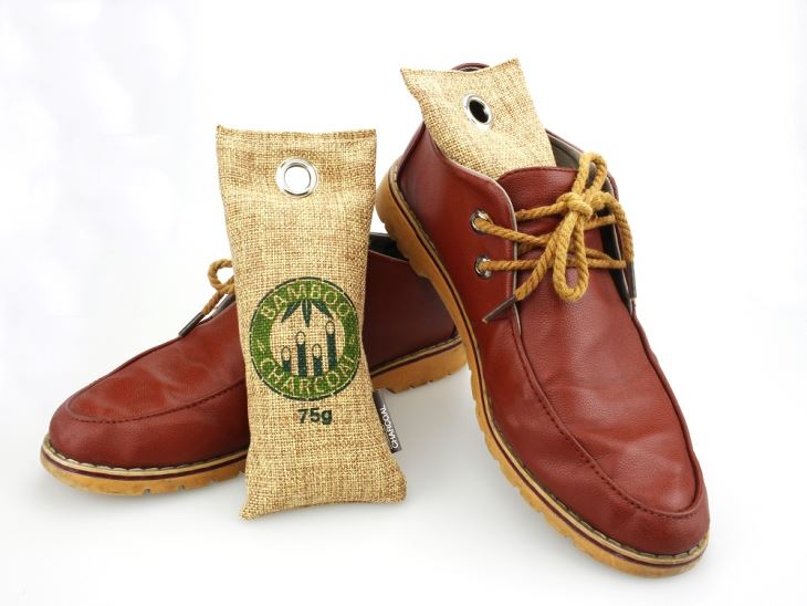 Efficient Bamboo Charcoal Deodorant Bag For Shoes