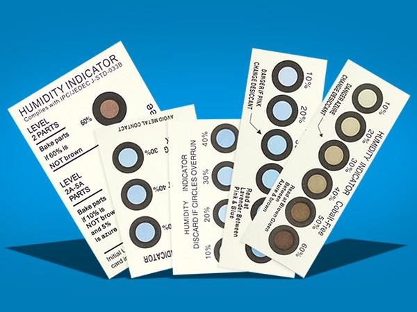 Free Sample Humidity Indicator Card For Sale