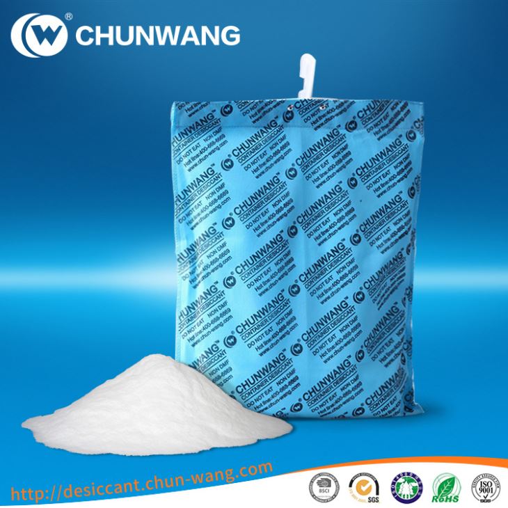 High Purify Container Desiccant Dry Packs For Logistics