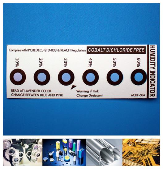 6 Level Humidity Indicator Card