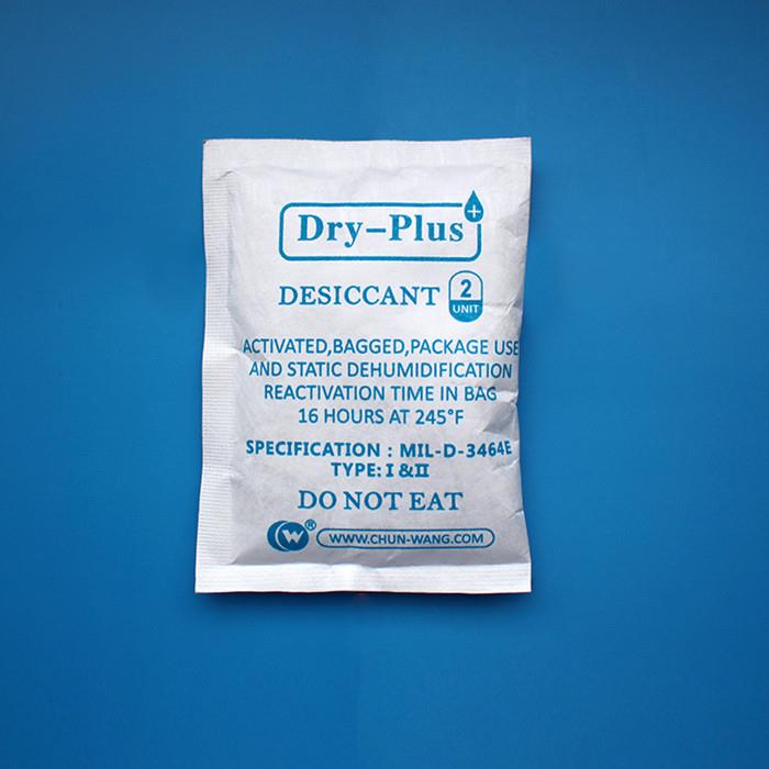 Clay Desiccant 2 Unit In Tyvek