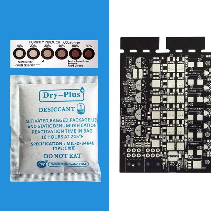 Electronic Component Moisture Indicator Cards