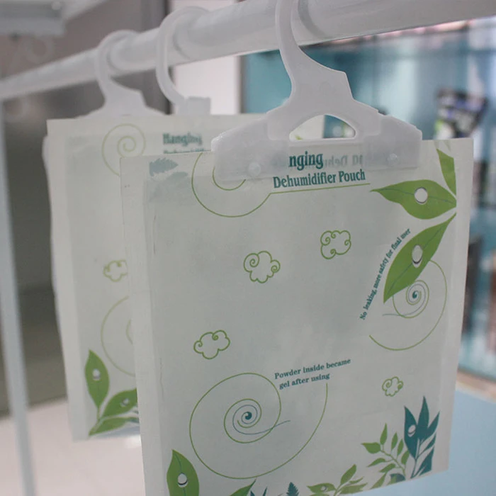 Free Sample Moisture Absorber Dehumidifier Bag With Hanging