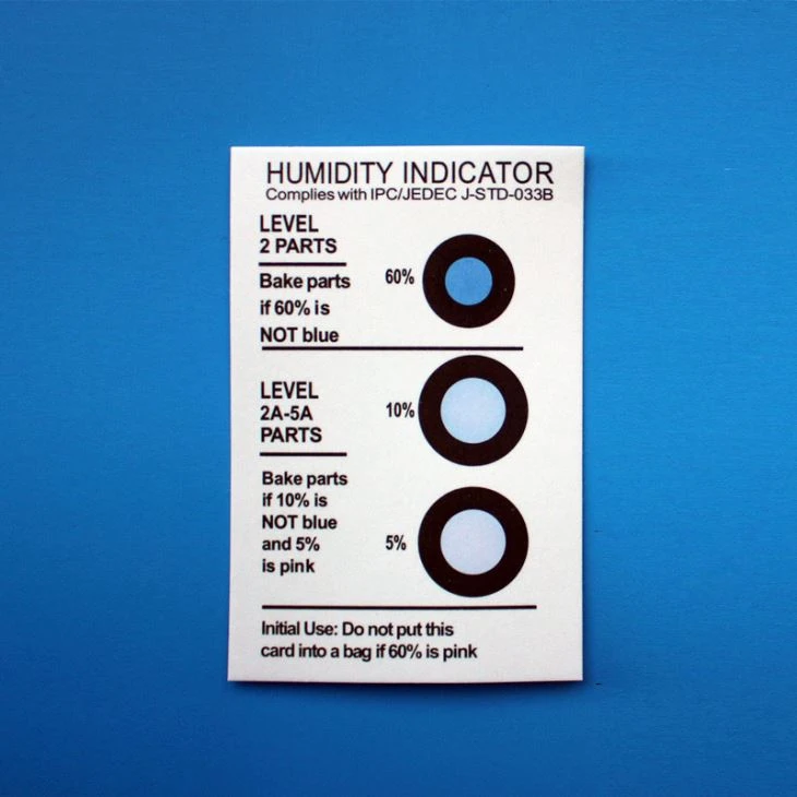 Reversible Color Change Humidity Indicator