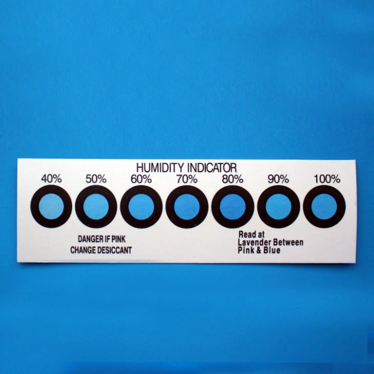 Humidity Indicating Cards 40-100