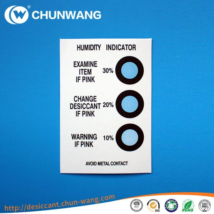 Humidity Indicator Cards HICs