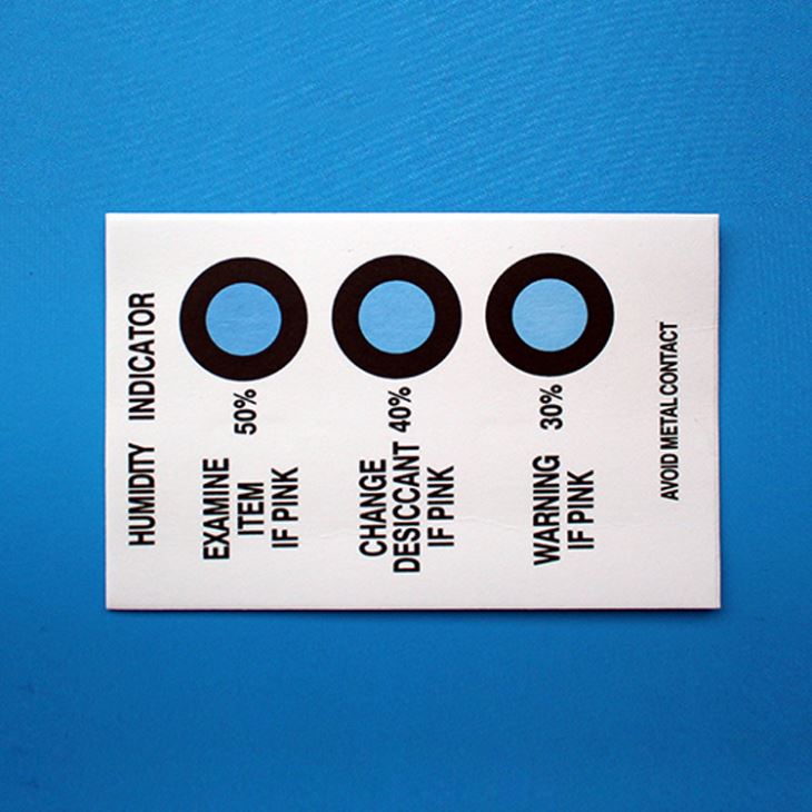 Reversible Humidity Cards 30%-50% RH