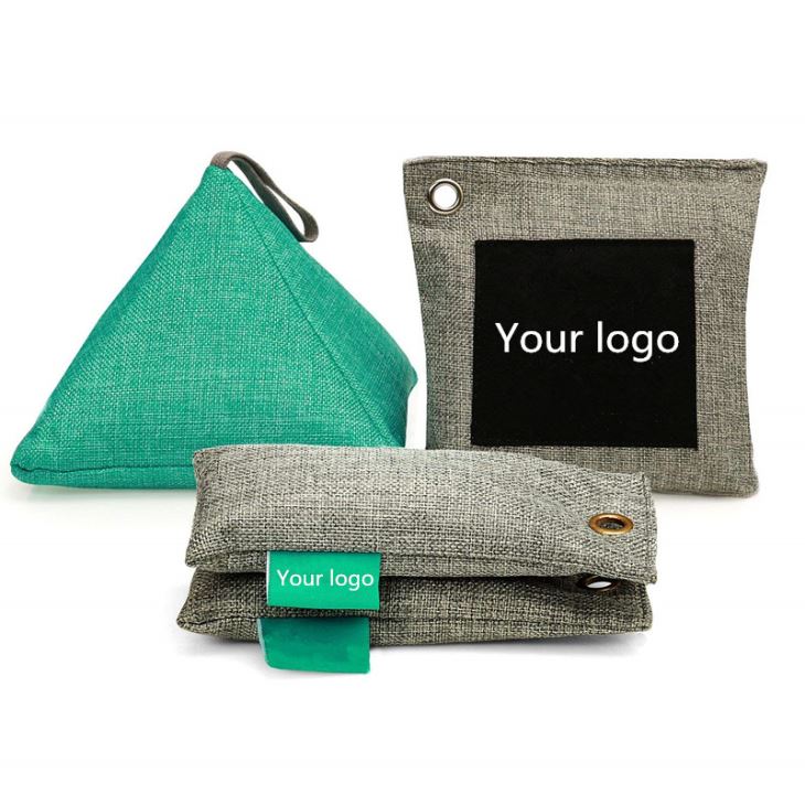 Triangle Shape Hanging Bamboo Charcoal Air Freshener