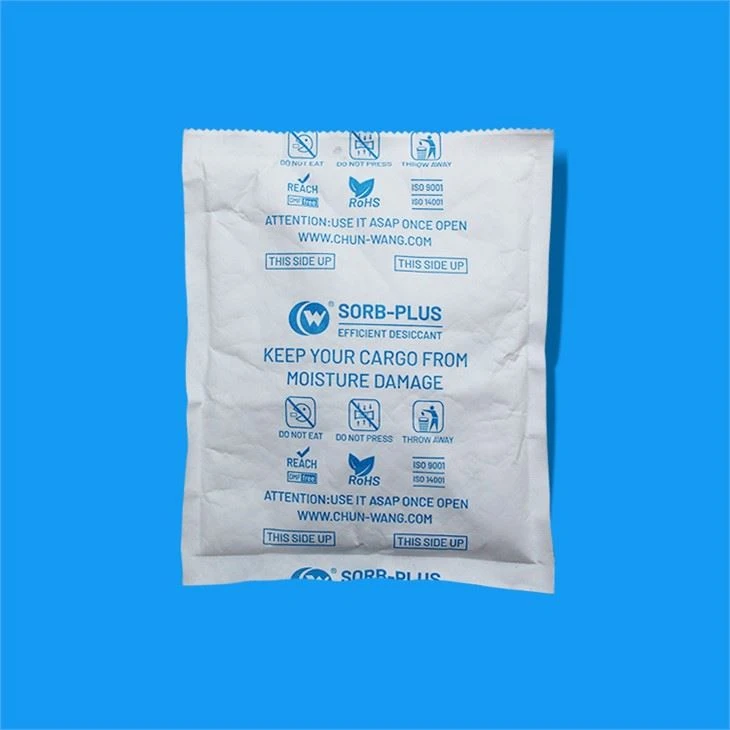 125g Self Adhesive CaCl2 Desiccant Pouch Tyvek