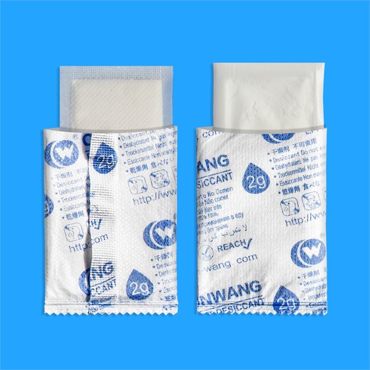 Free Sample CaCl2 Desiccant Pcaket