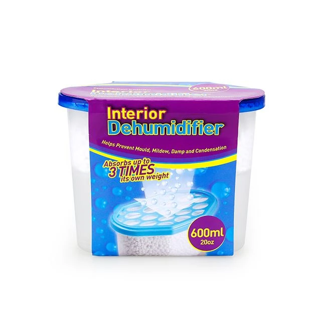 500ml Middle-sized Closet Interior Solid Moisture Absorbing Desiccant Box